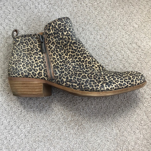 Leopard Lucky Brand booties! - Picture 1 of 4